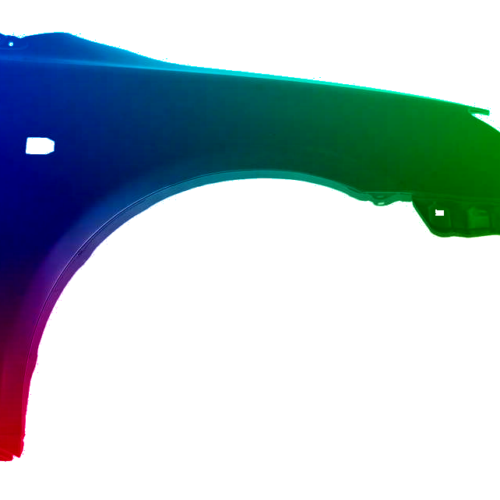 Stænkskærm højre til Toyota Avensis (T25) 2003-2006 Lakeret i ønsket farve