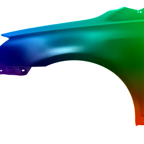 Stænkskærm til venstre til Toyota Avensis (T25) 2006-2008 Lakeret i ønsket farve