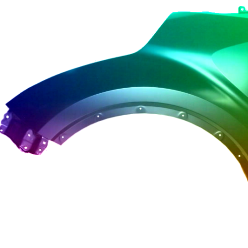 Stænkskærm til venstre til Toyota C-HR fra 2016 Lakeret i ønsket farve