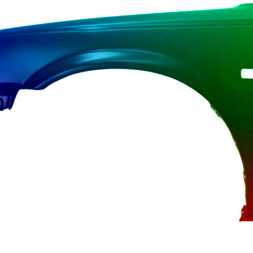 Stænkskærm til venstre til Toyota Corolla (E9) 1987-1994 Lakeret i ønsket farve