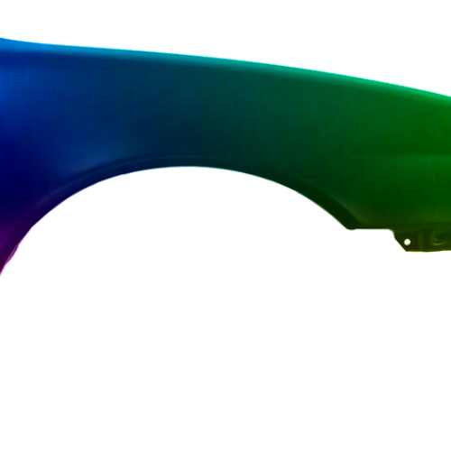 Stænkskærm højre til Toyota Corolla (E11) 2000-2001 Lakeret i ønsket farve