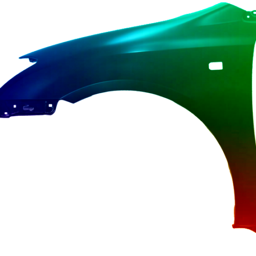 Stænkskærm til venstre til Toyota Corolla (E12) 2004-2007 Lakeret i ønsket farve