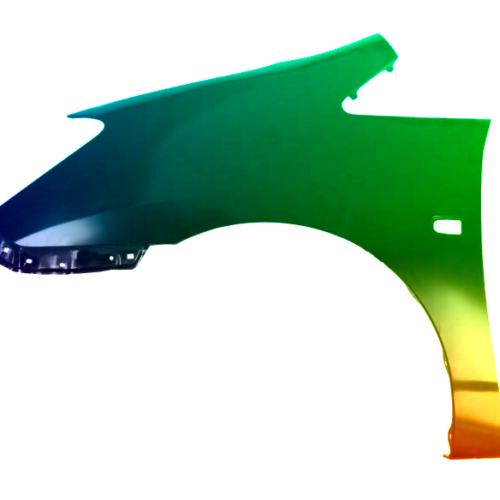 Stænkskærm til venstre til Toyota Corolla Verso (E12J) 2002-2004 Lakeret i ønsket farve