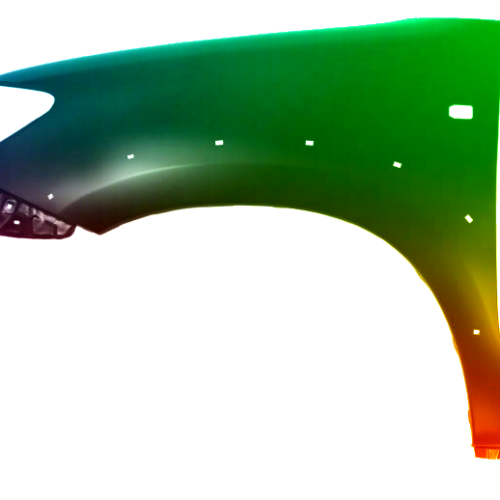Stænkskærm til venstre til Toyota Hilux (N70) 2005-2012 Lakeret i ønsket farve