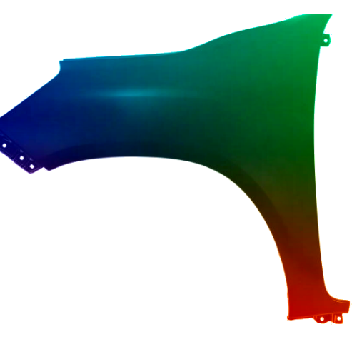 Stænkskærm til venstre til Toyota Hilux (N120) fra 2015 Lakeret i ønsket farve