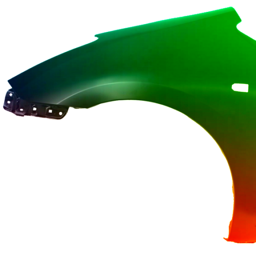 Stænkskærm til venstre til Toyota Prius (XW20) 2003-2009 Lakeret i ønsket farve