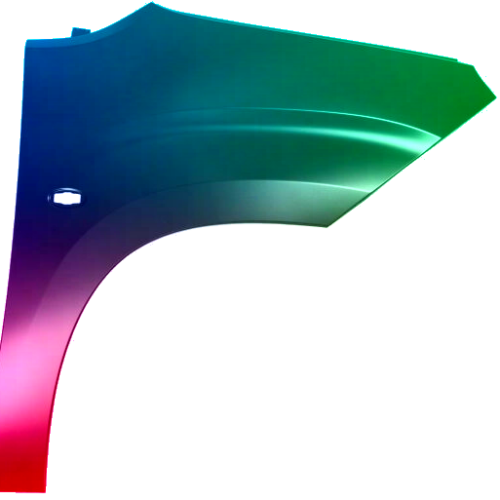 Stænkskærm højre til Toyota Proace City fra 2019 Lakeret i ønsket farve