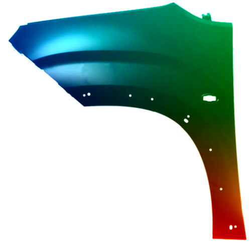 Stænkskærm tilbage til Toyota Proace City fra 2019 Lakeret i ønsket farve