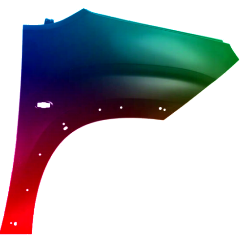 Stænkskærm højre til Toyota Proace City fra 2019 Lakeret i ønsket farve