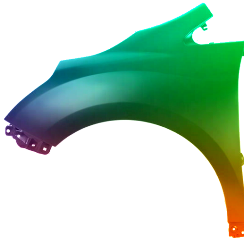 Stænkskærm til venstre til Toyota Verso fra 2013 Lakeret i ønsket farve