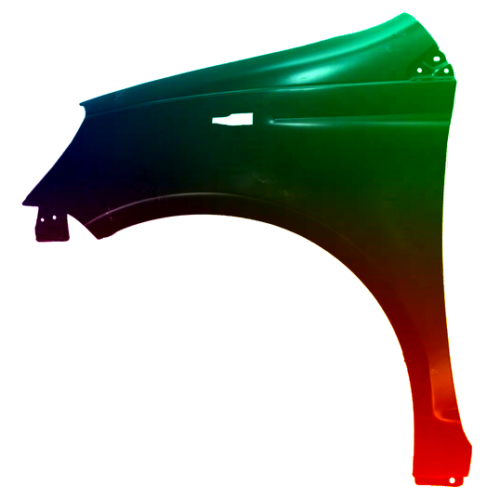 Stænkskærm til venstre til Toyota Yaris (XP10) 1999-2003 Lakeret i ønsket farve