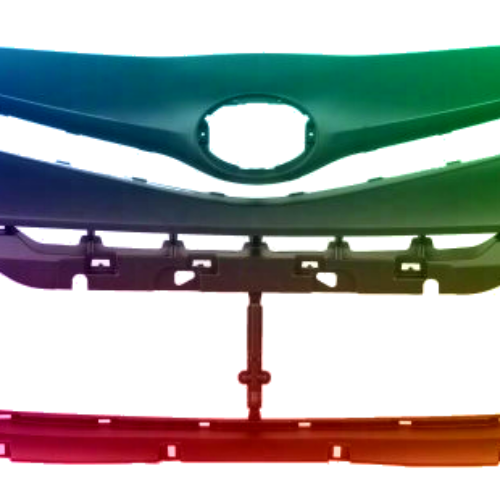 Forkofanger til Toyota Prius (XW30) Fra 2012 PDC lakeret i ønsket farve