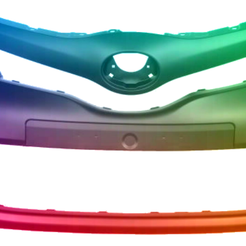 Forkofanger til Toyota Yaris (XP130) 2011-2014 lakeret i ønsket farve