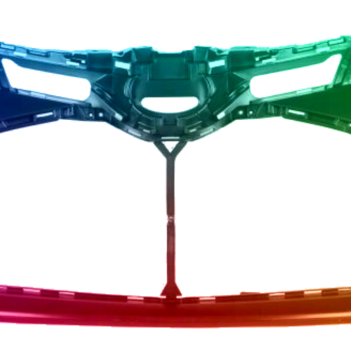 Forkofanger til Toyota Yaris 2014-2017 malet i ønsket farve