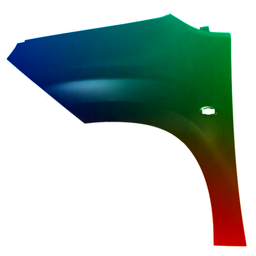 Stænkskærm til Citroen Berlingo fra 2018 Lakeret i ønsket farve