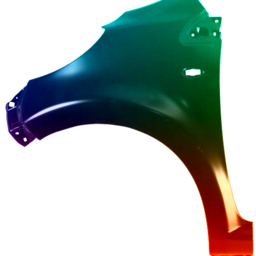 Stænkskærm til venstre til Citroen C1 (PM/PN) 2012-2014 malet i ønsket farve
