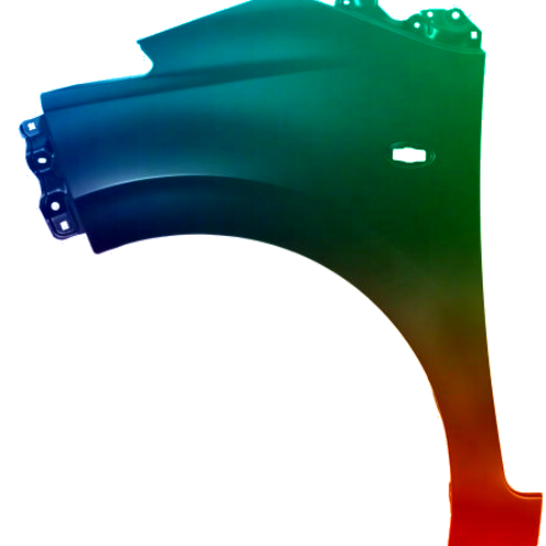 Stænkskærm til Citroen C1 fra 2014 Lakeret i ønsket farve