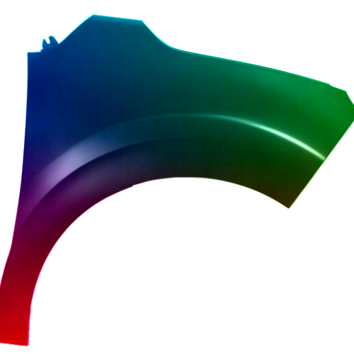 Stænkskærm højre til Citroen C3 2016-2020 Lakeret i ønsket farve