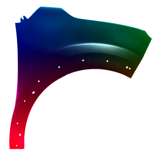 Stænkskærm højre til Citroen C3 2016-2020 Lakeret i ønsket farve