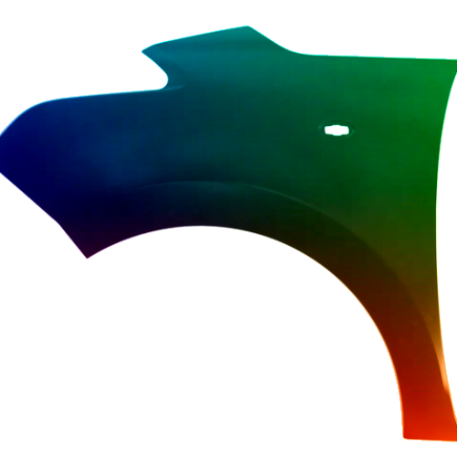 Stænkskærm til Citroen C3 Picasso fra 2008 Lakeret i ønsket farve