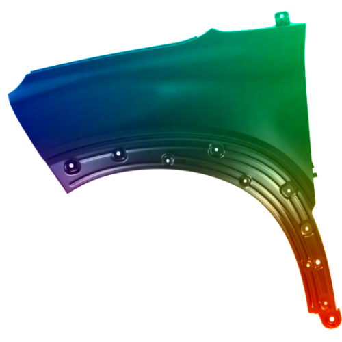 Stænkskærm til Citroen C3 Aircross fra 2017 Lakeret i ønsket farve