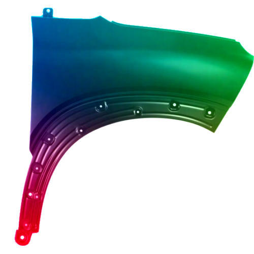 Stænkskærm højre til Citroen C3 Aircross fra 2017 Lakeret i ønsket farve