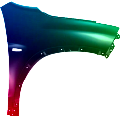 Stænkskærm højre til Citroen C4 Aircross fra 2012 Lakeret i ønsket farve