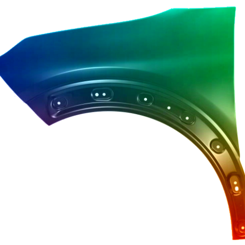 Stænkskærm til Citroën C4 Cactus fra 2018 Lakeret i ønsket farve