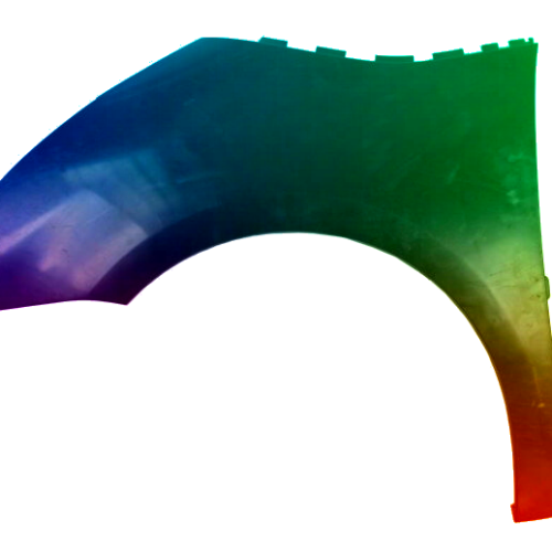 Stænkskærm til venstre til Citroen C4 Picasso (UA/UD) 2006-2013 malet i ønsket farve