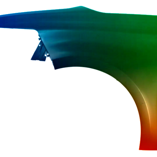 Stænkskærm til Citroen C4 Picasso/Spacetouber fra 2013 Lakeret i ønsket farve