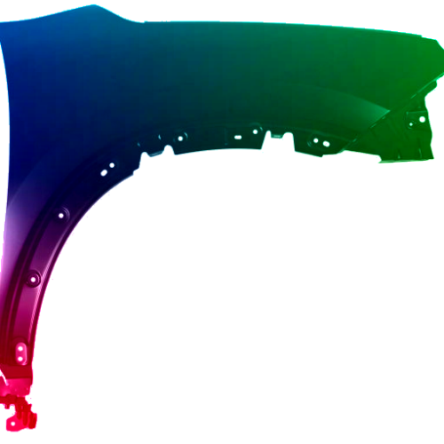 Stænkskærm højre til Citroen C5 Aircross fra 2018 Lakeret i ønsket farve