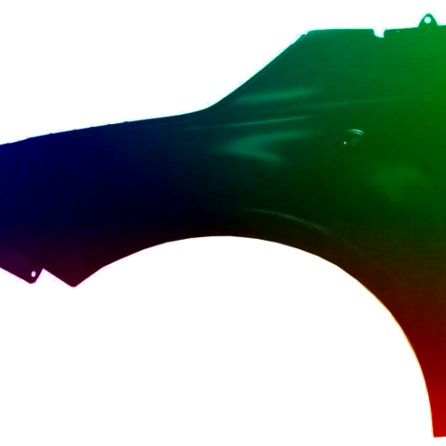 Stænkskærm venstre til Fiat 500 (312) 2007-2015 Lakeret i ønsket farve