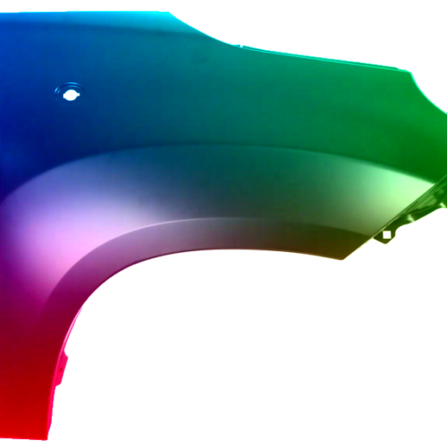 Stænkskærm højre til Fiat 500L (330) fra 2013 Lakeret i ønsket farve