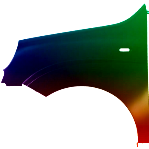 Stænkskærm venstre til Fiat Doblo (119/223) 2006-2010 Lakeret i ønsket farve