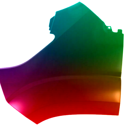 Stænkskærm til venstre til Fiat Ducato fra 2014 Lakeret i ønsket farve