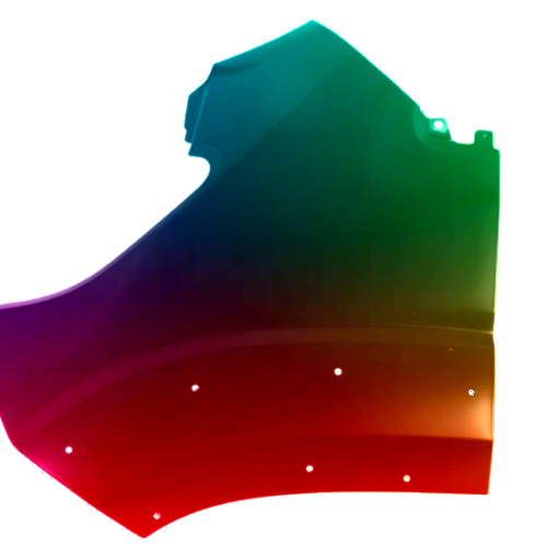Stænkskærm til venstre til Fiat Ducato fra 2014 Lakeret i ønsket farve