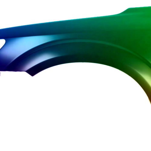 Stænkskærm til Fiat Freemont (JC) fra 2011 Lakeret i ønsket farve