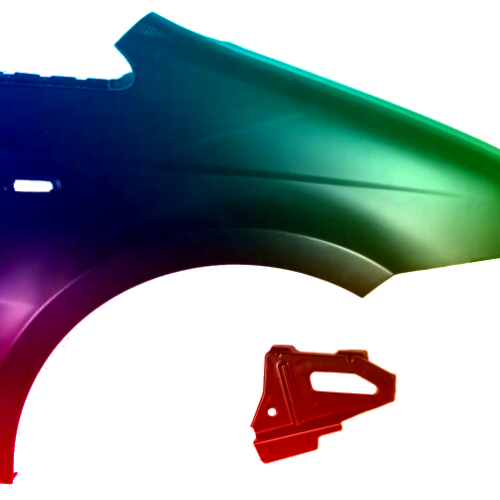 Stænkskærm højre til Fiat Idea (350) 2004-2011 Malet i ønsket farve