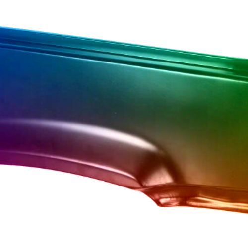 Stænkskærm højre til Fiat Panda (141A) 1980-2002 Lakeret i ønsket farve