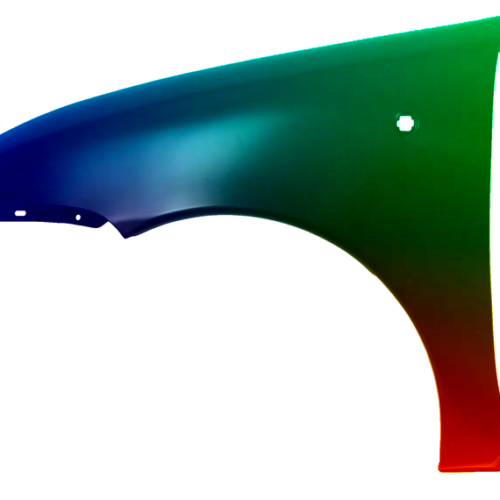 Stænkskærm venstre til Fiat Seicento (187) 1998-2010 Lakeret i ønsket farve