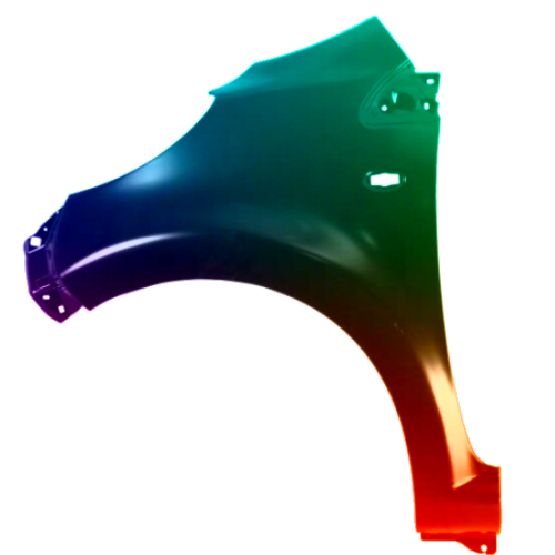 Stænkskærm venstre til Peugeot 107 (P) 2005-2012 Lakeret i ønsket farve