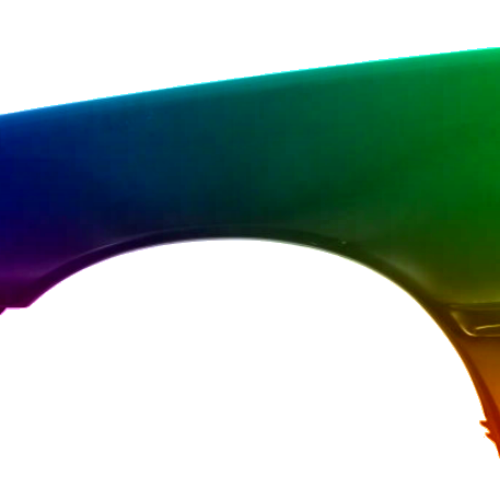 Stænkskærm til venstre til Peugeot 108 fra 2014 Lakeret i ønsket farve