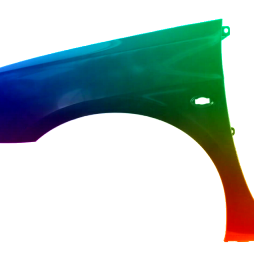 Stænkskærm venstre til Peugeot 307 (3_) 2001-2005 Lakeret i ønsket farve