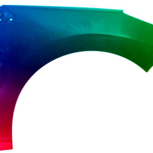 Stænkskærm højre til Peugeot 308 (4_) 2007-2011 Lakeret i ønsket farve