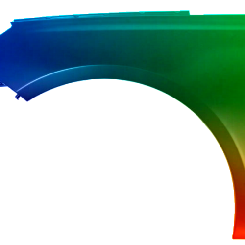 Stænkskærm til venstre til Peugeot 308 2017-2021 Lakeret i ønsket farve