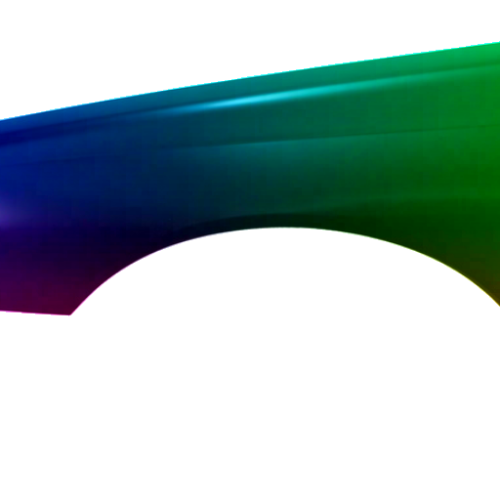 Stænkskærm venstre til Peugeot 406 (8_) 1995-1999 Lakeret i ønsket farve