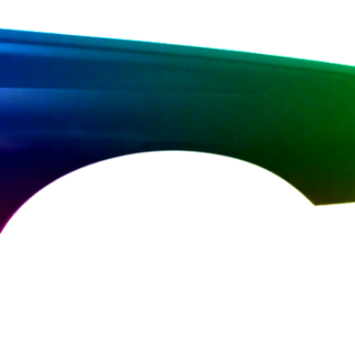 Stænkskærm højre til Peugeot 406 (8_) 1999-2004 Lakeret i ønsket farve