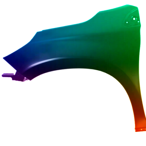 Stænkskærm til venstre til Peugeot 2008 2013-2019 Lakeret i ønsket farve