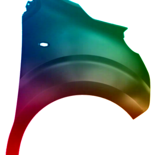 Stænkskærm højre til Peugeot Expert/Traveller fra 2016 Lakeret i farven efter eget valg