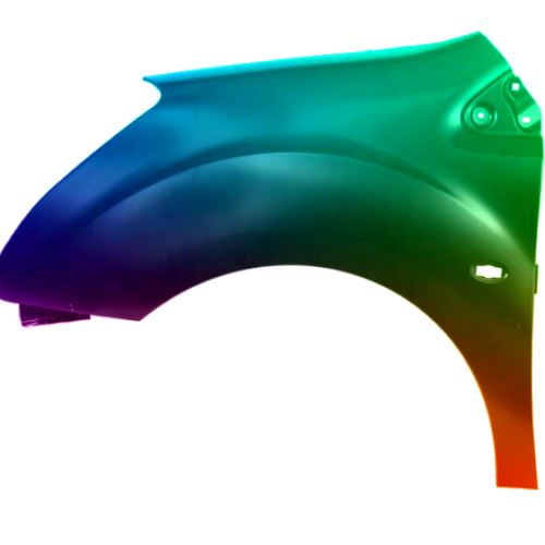 Stænkskærm til venstre til Peugeot Partner 2008-2012 Lakeret i ønsket farve